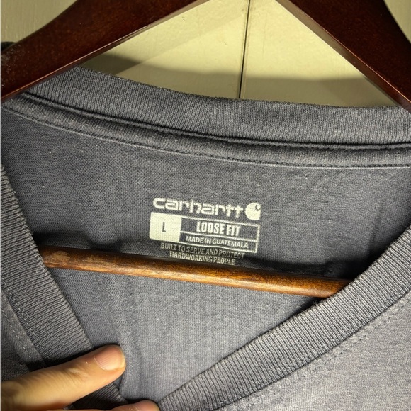 Carhartt Men's Dark Gray Short Sleeve Tee - Picture 2 of 3